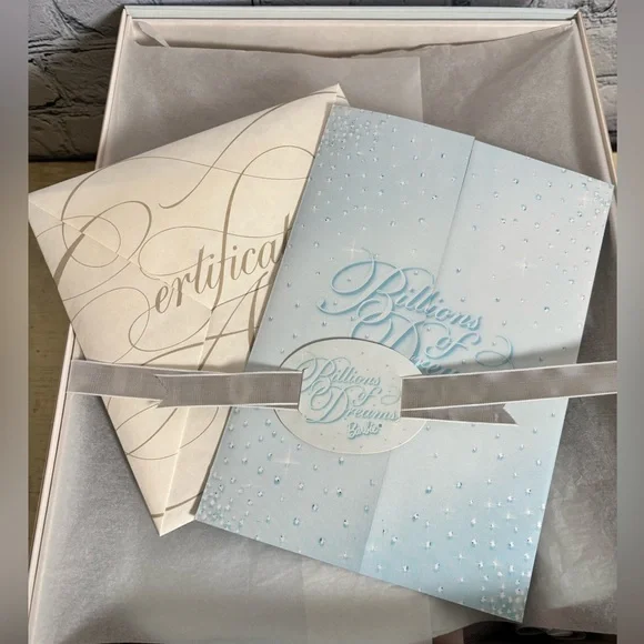 Vintage 1997 Limited Edition Mattel Billions Of Dreams Barbie Doll No. 17641 NEW - Picture 5 of 7